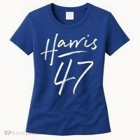 Kamala Harris 47 Feminine Script Women's T-Shirt thumb 0