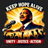 Keep Hope Alive Jesse Jackson Beanie thumb 2