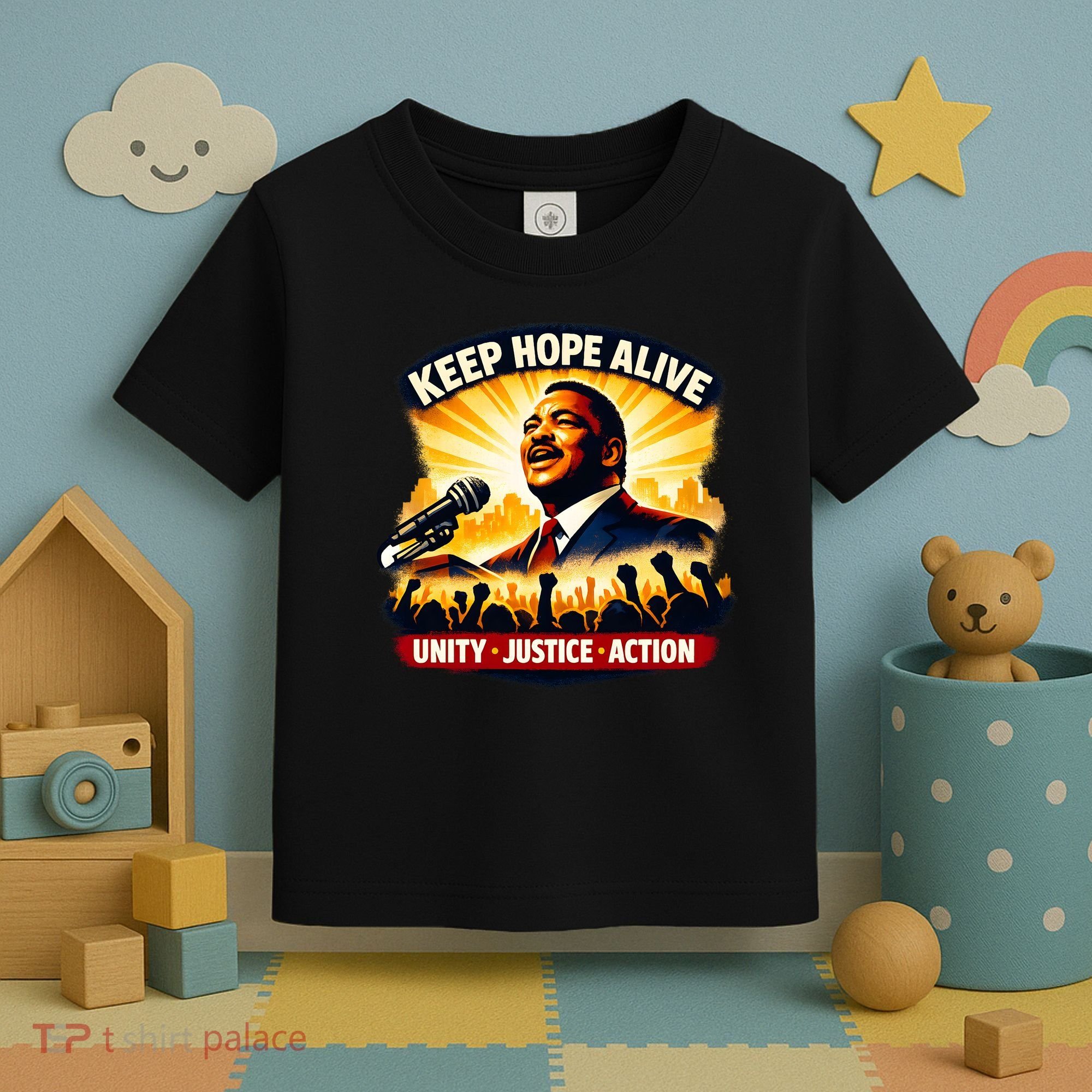 Keep Hope Alive Jesse Jackson Toddler T-Shirt