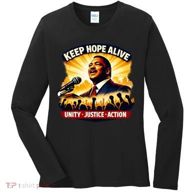 Keep Hope Alive Jesse Jackson Women's Long Sleeve Shirt