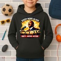 Keep Hope Alive Jesse Jackson Kids Hoodie thumb 2