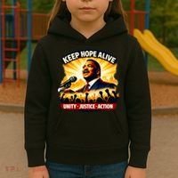 Keep Hope Alive Jesse Jackson Kids Hoodie thumb 3