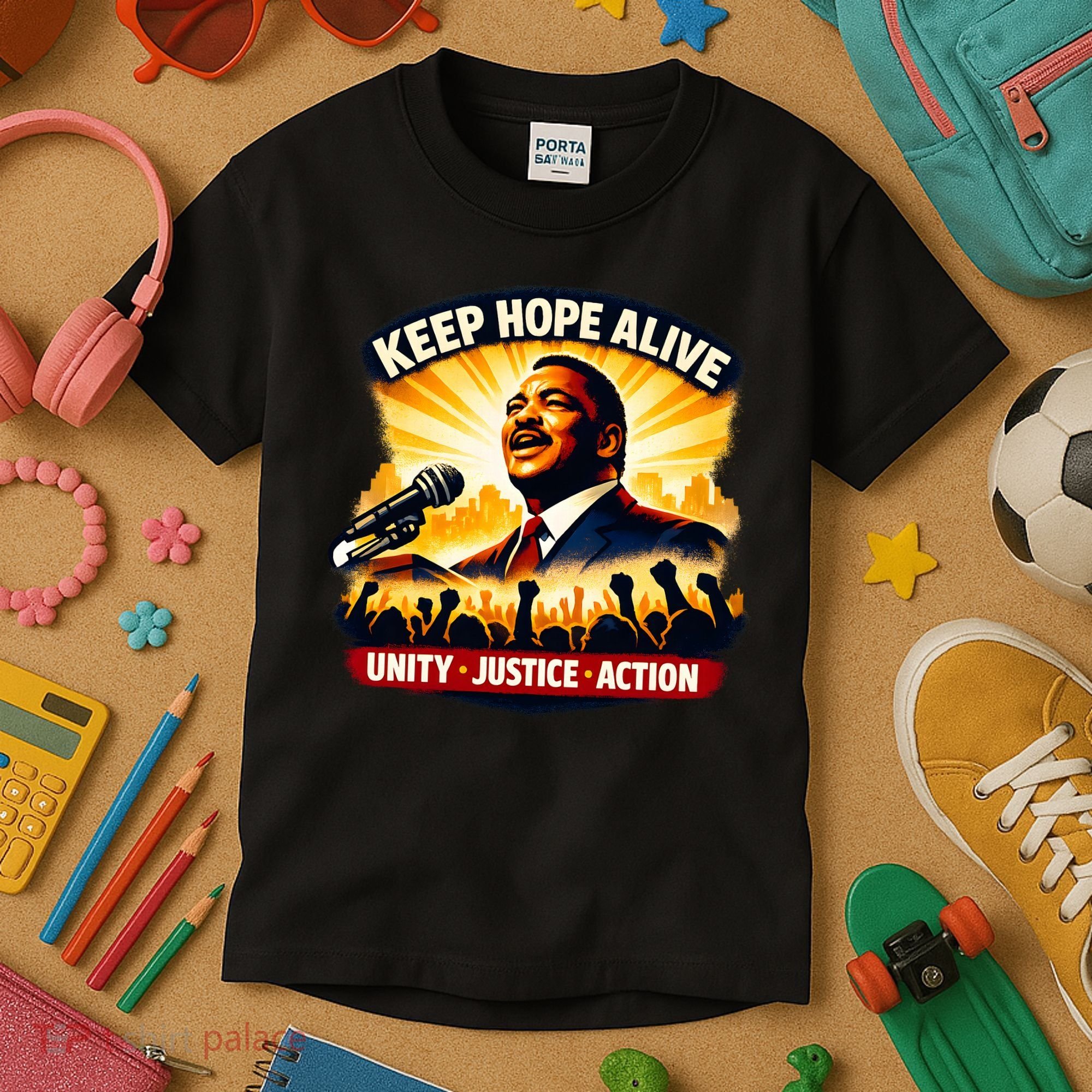 Keep Hope Alive Jesse Jackson Kids T-Shirt