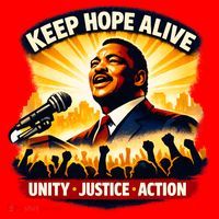 Keep Hope Alive Jesse Jackson Santa Hat thumb 1