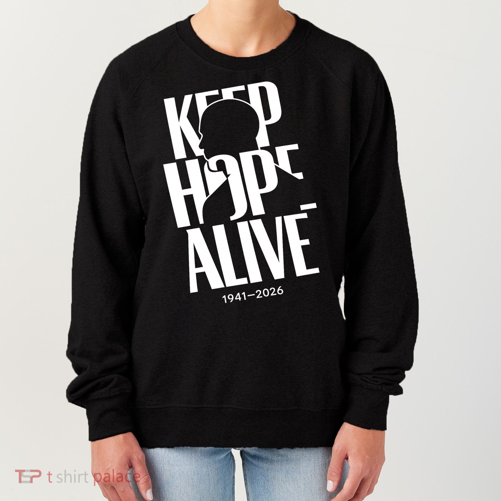 Keep Hope Alive Jesse Jackson 1941-2026 Memorial Women's Sweatshirt