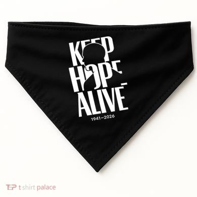 Keep Hope Alive Jesse Jackson 1941-2026 Memorial USA-Made Doggie Bandana