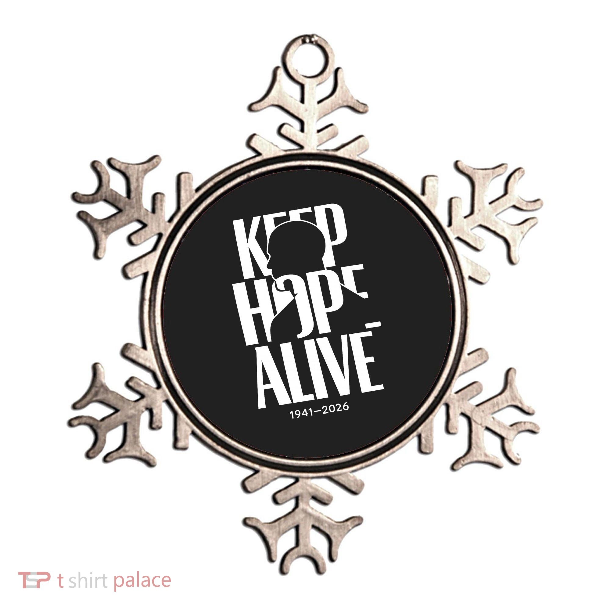 Keep Hope Alive Jesse Jackson 1941-2026 Memorial Ornament