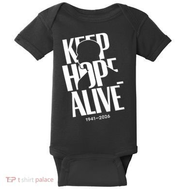 Keep Hope Alive Jesse Jackson 1941-2026 Memorial Baby Bodysuit