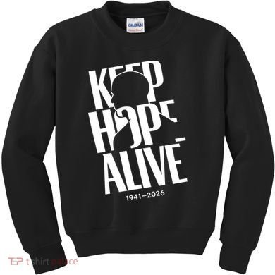 Keep Hope Alive Jesse Jackson 1941-2026 Memorial Kids Sweatshirt