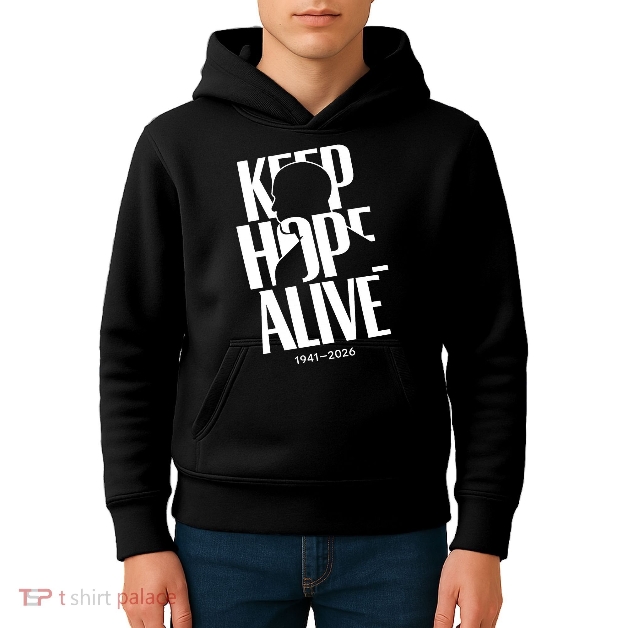 Keep Hope Alive Jesse Jackson 1941-2026 Memorial Kids Hoodie