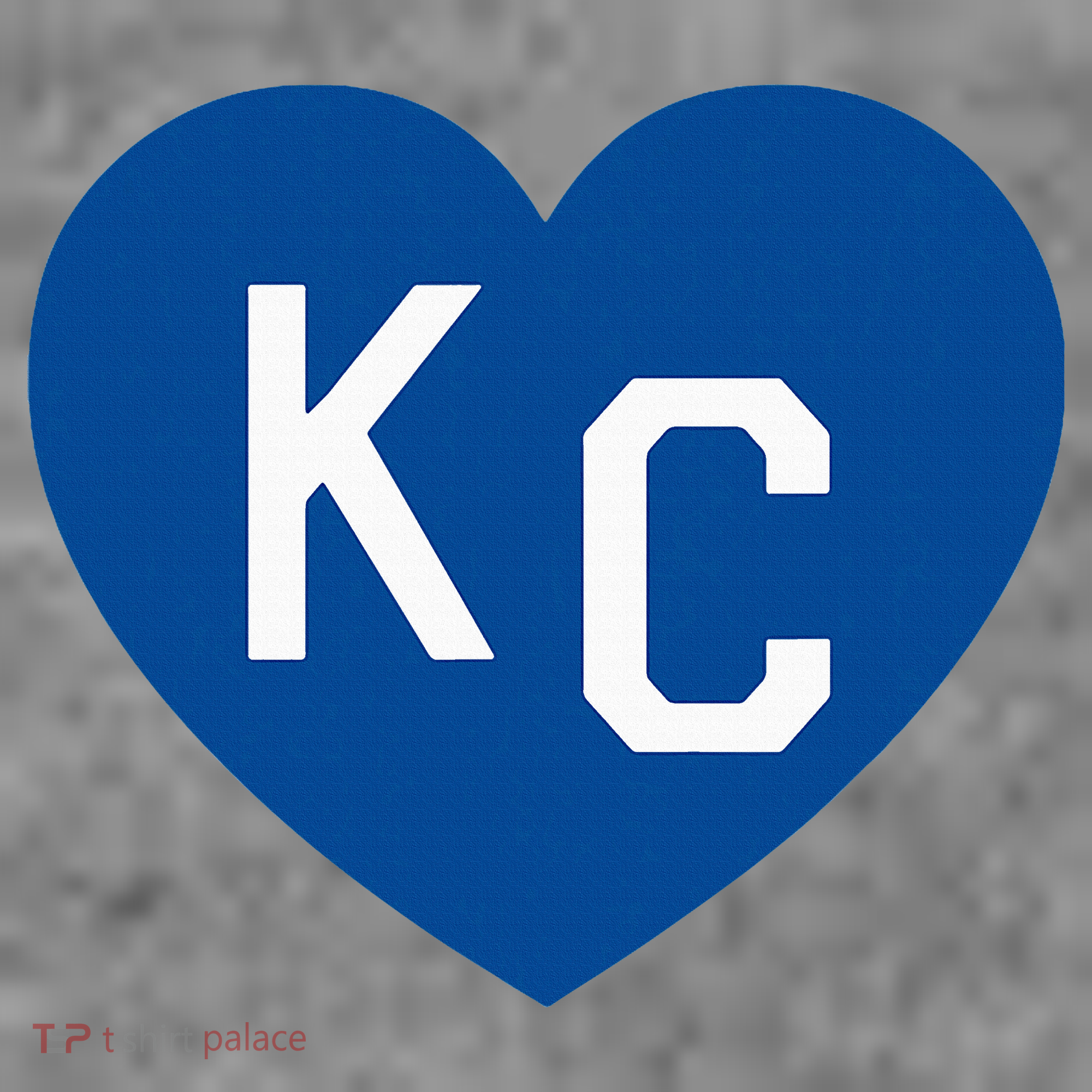 Kc Heart Blue Kansas City Toddler Hoodie