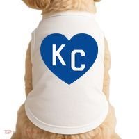 Kc Heart Blue Kansas City Doggie Tank thumb 0