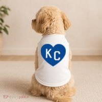 Kc Heart Blue Kansas City Doggie Tank thumb 2