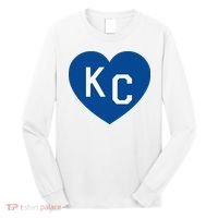 Kc Heart Blue Kansas City Long Sleeve Shirt thumb 0