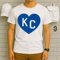 Kc Heart Blue Kansas City T-Shirt thumb 6