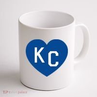 Kc Heart Blue Kansas City Coffee Mug thumb 1