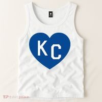 Kc Heart Blue Kansas City Tank Top thumb 2