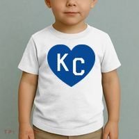 Kc Heart Blue Kansas City Toddler T-Shirt thumb 2