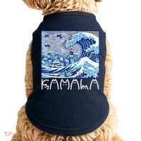 Kamala Harris Blue Cats Wave Funny Cat Doggie Tank thumb 0