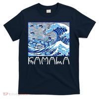 Kamala Harris Blue Cats Wave Funny Cat T-Shirt thumb 0