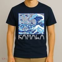 Kamala Harris Blue Cats Wave Funny Cat T-Shirt thumb 3