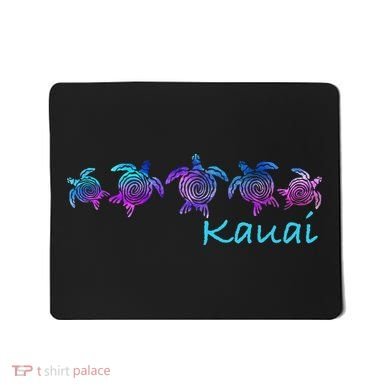 Kauai Hawaii Beach Design Tribal Turtle Gift Mousepad