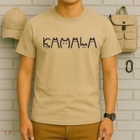 Kamala Harris Cat Lettering Positive Cat Ladies For Kamala T-Shirt thumb 6