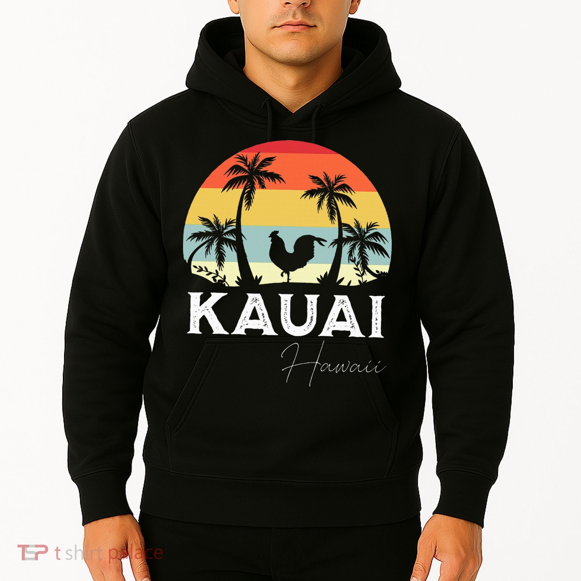 Kauai Hawaii Chicken Lover Souvenir Hoodie