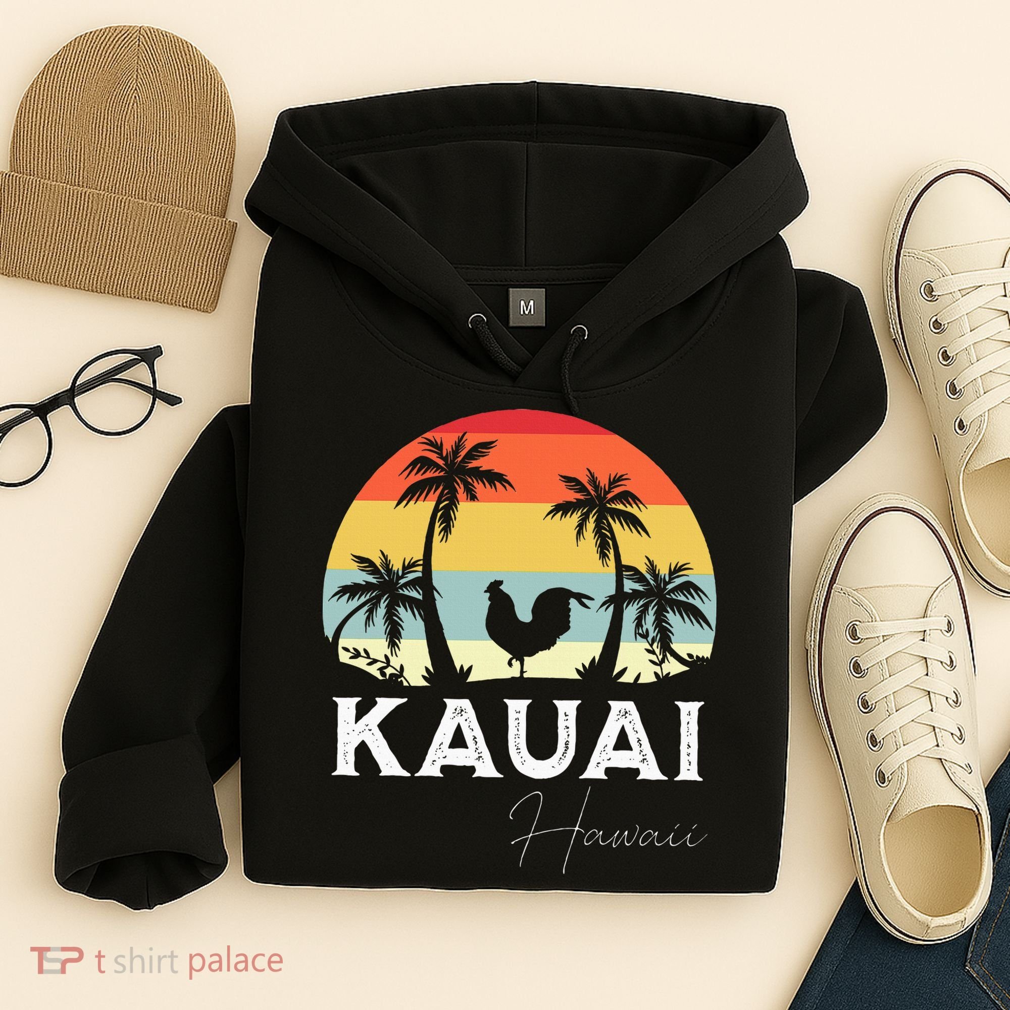 Kauai Hawaii Chicken Lover Souvenir Hoodie