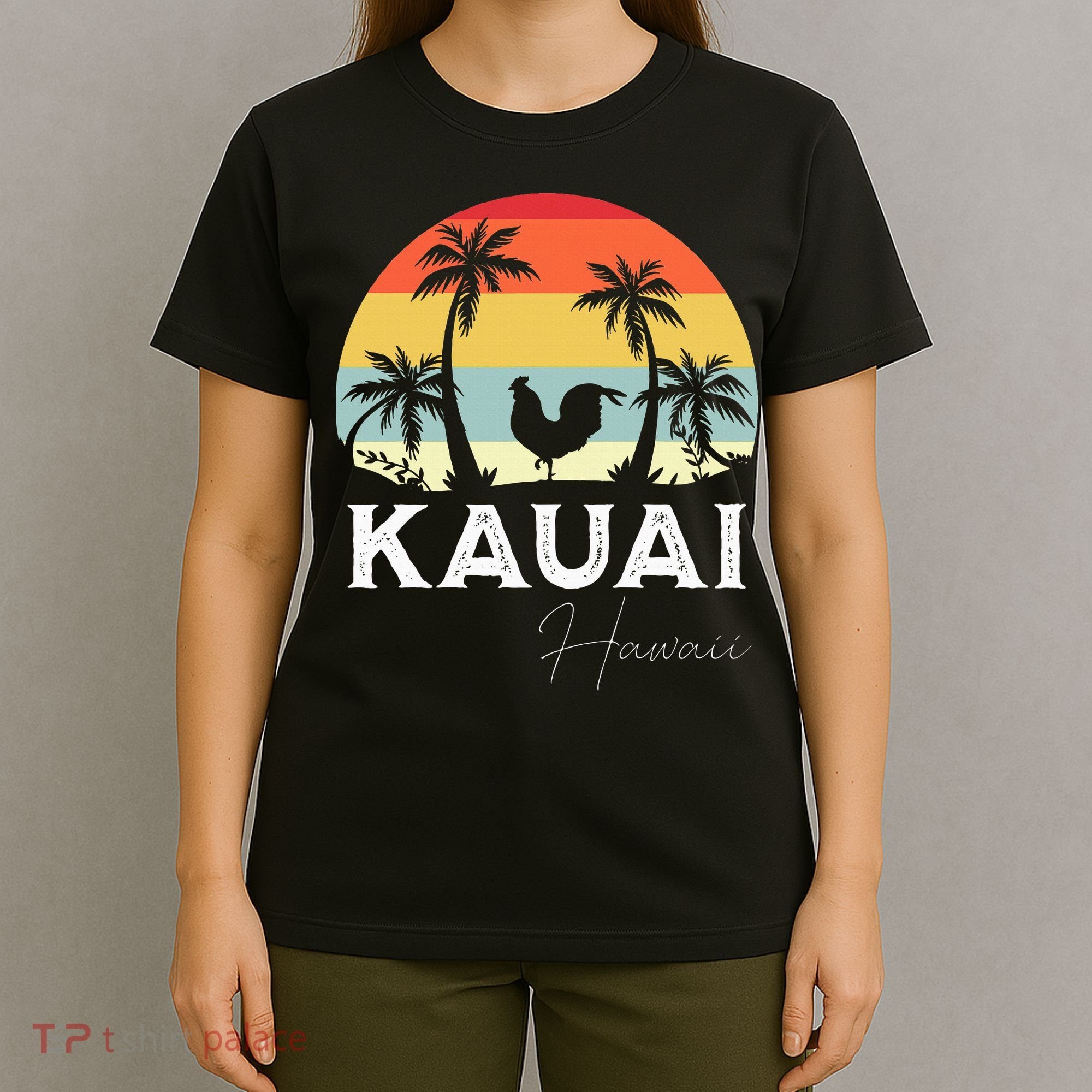 Kauai Hawaii Chicken Lover Souvenir T-Shirt
