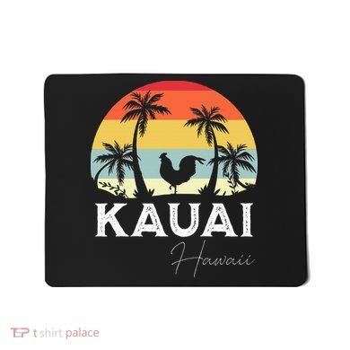 Kauai Hawaii Chicken Lover Souvenir Mousepad