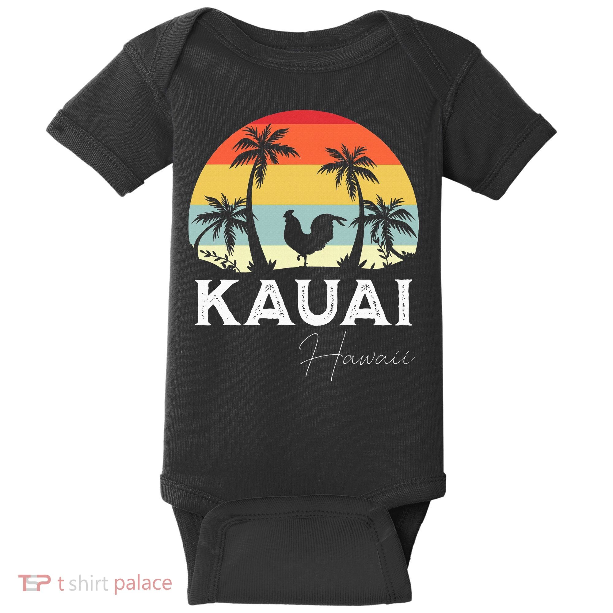 Kauai Hawaii Chicken Lover Souvenir Baby Bodysuit
