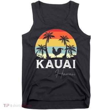 Kauai Hawaii Chicken Lover Souvenir Tank Top