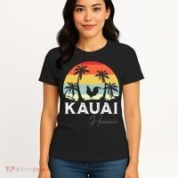 Kauai Hawaii Chicken Lover Souvenir Women's T-Shirt thumb 4