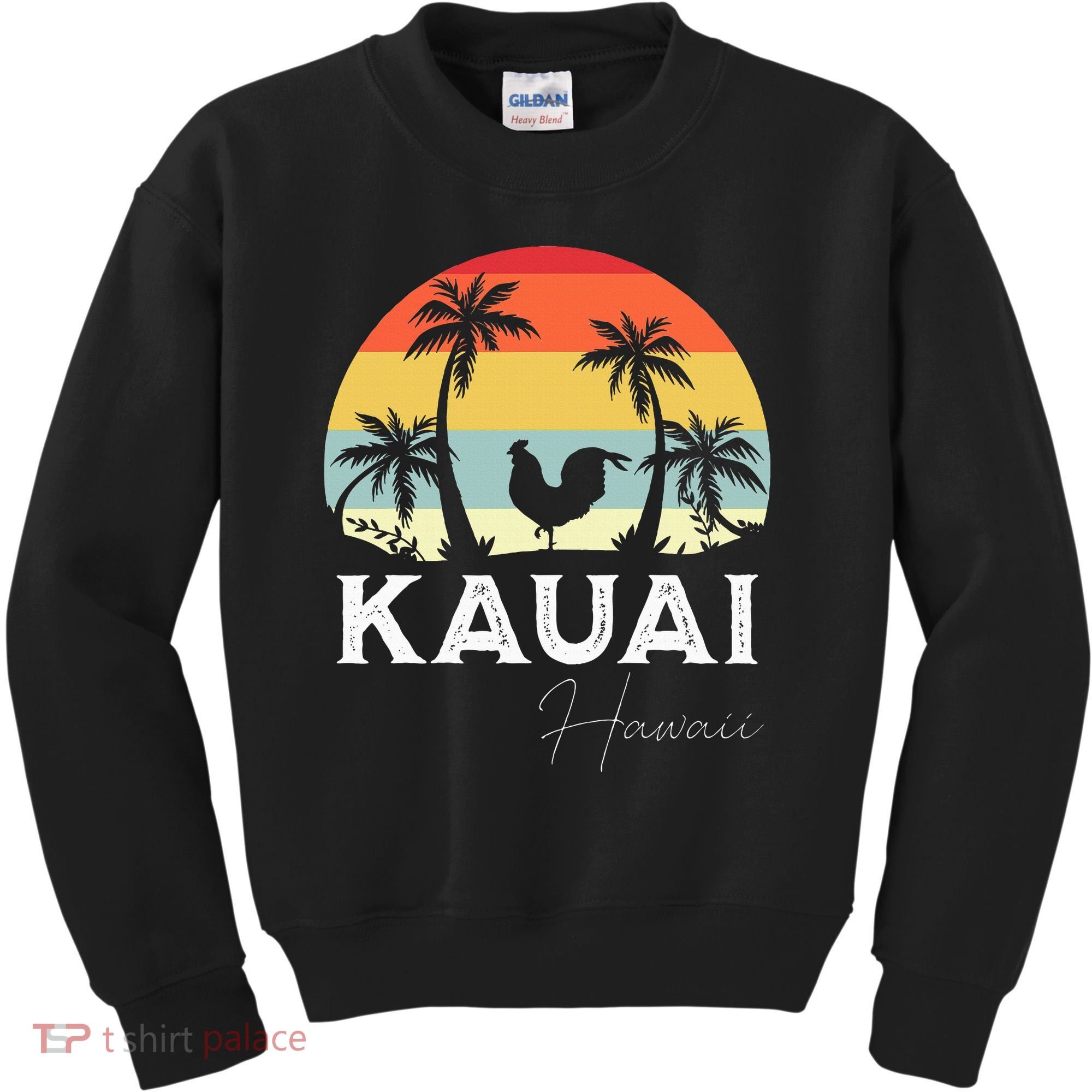 Kauai Hawaii Chicken Lover Souvenir Kids Sweatshirt