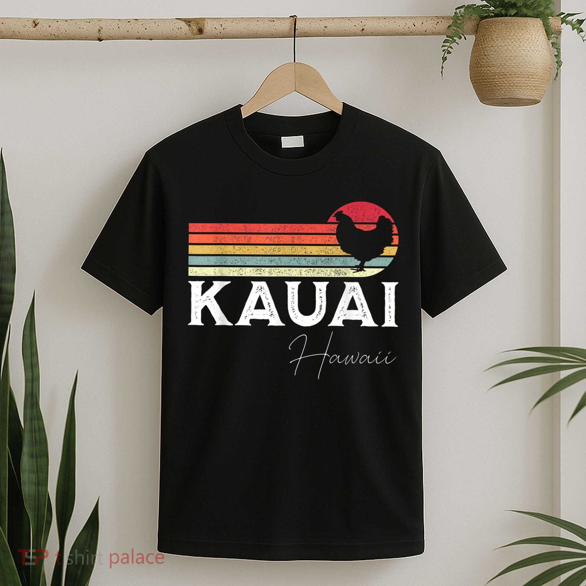 Kauai Hawaii Chicken Lover Souvenir T-Shirt
