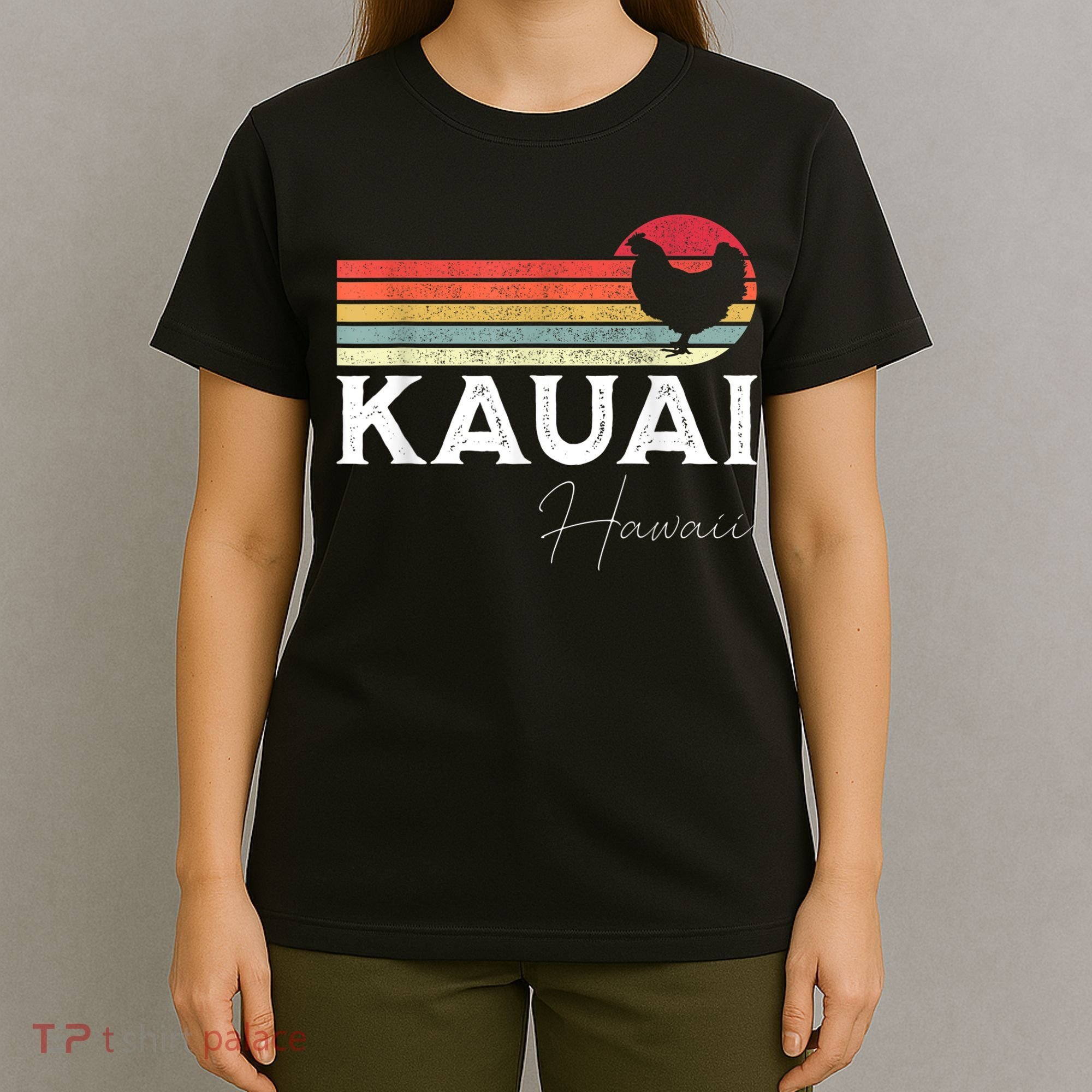 Kauai Hawaii Chicken Lover Souvenir T-Shirt