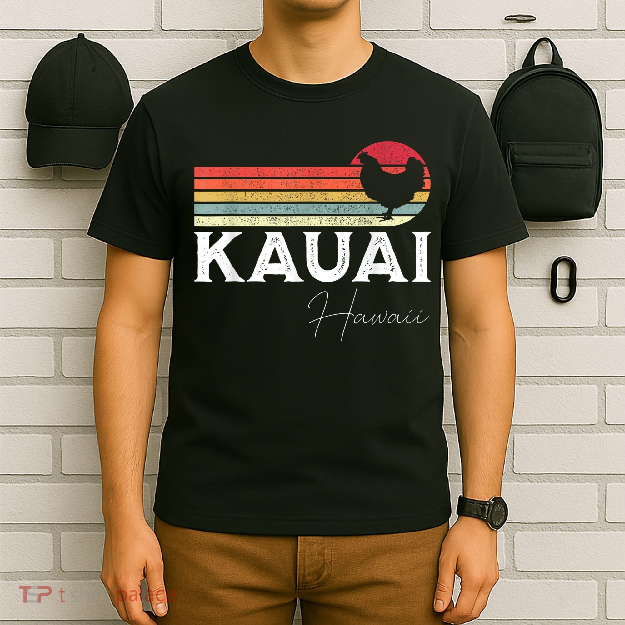 Kauai Hawaii Chicken Lover Souvenir T-Shirt