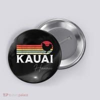Kauai Hawaii Chicken Lover Souvenir Button thumb 0