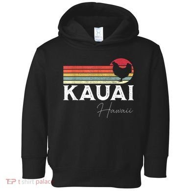 Kauai Hawaii Chicken Lover Souvenir Toddler Hoodie