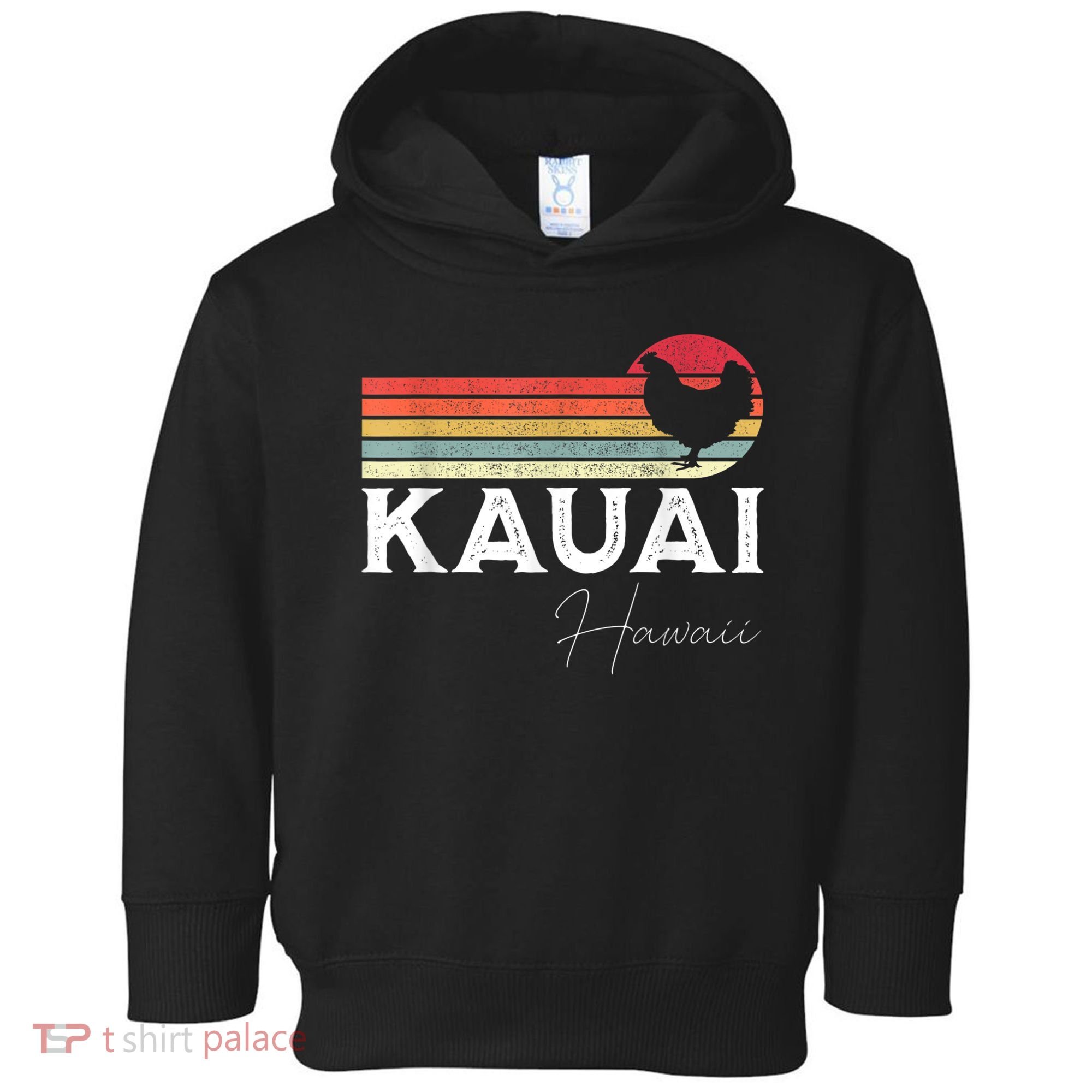 Kauai Hawaii Chicken Lover Souvenir Toddler Hoodie