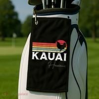 Kauai Hawaii Chicken Lover Souvenir Golf Towel thumb 2