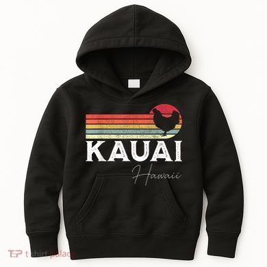 Kauai Hawaii Chicken Lover Souvenir Kids Hoodie