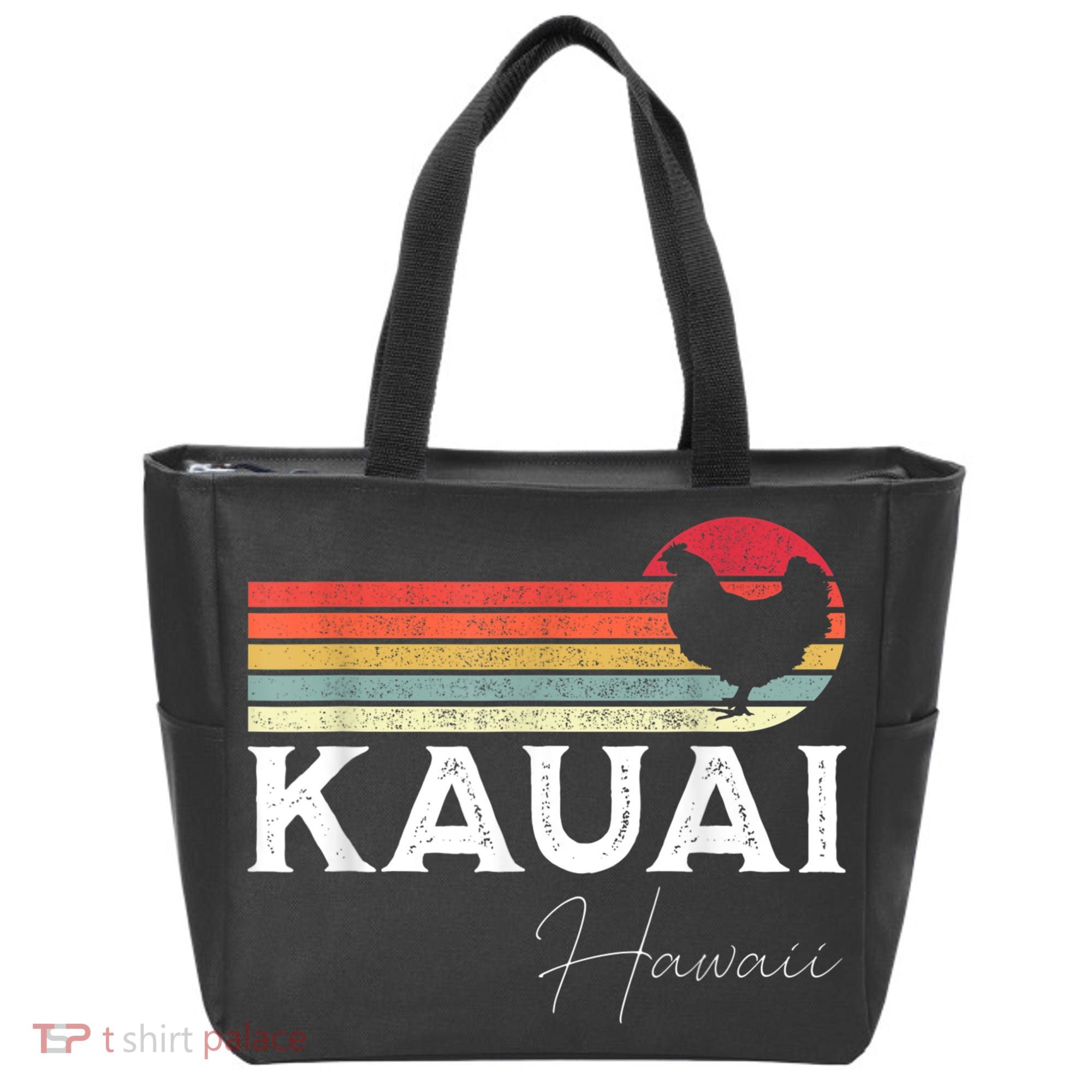 Kauai Hawaii Chicken Lover Souvenir Tote Bag