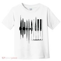 Keyboard Heartbeat Cool Piano And Organ Player Novelty Item Toddler T-Shirt thumb 0