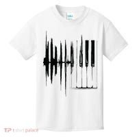 Keyboard Heartbeat Cool Piano And Organ Player Novelty Item Kids T-Shirt thumb 0