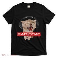Kitten Headphones Cat Tech House Music Funny Cat Lover T-Shirt thumb 0