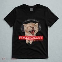 Kitten Headphones Cat Tech House Music Funny Cat Lover T-Shirt thumb 5