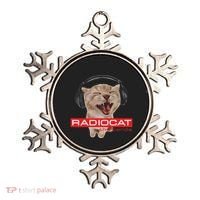 Kitten Headphones Cat Tech House Music Funny Cat Lover Ornament thumb 0