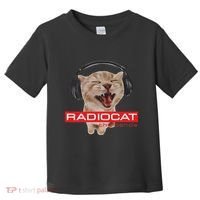 Kitten Headphones Cat Tech House Music Funny Cat Lover Toddler T-Shirt thumb 0